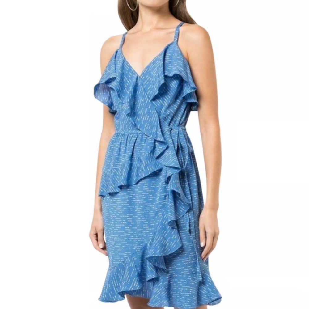 MUST GO 🩷🩷BNWT Derek Lam 10 Crosby silk wrap dress